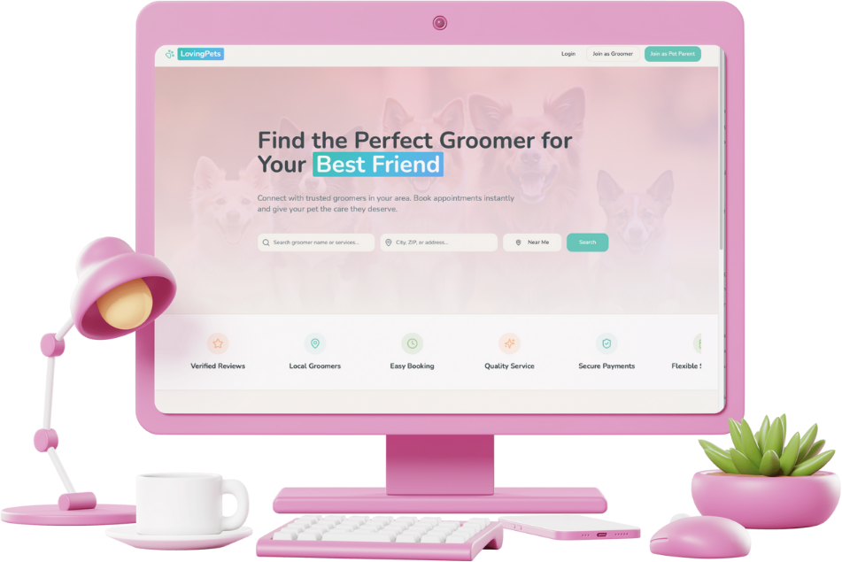 LovingPets - Pet groomer marketplace